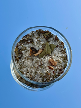 Load image into Gallery viewer, Recharge herbal bath salts in Glass jar