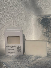 Load image into Gallery viewer, Handmade Tropical Rose soap bar